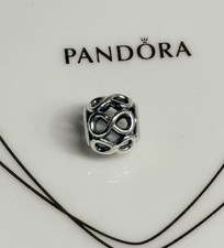 New 100% Genuine Authentic Pandora Silver Openwork Infinity Charm 791872