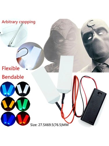 Diy bendable led light eyes - bendable,