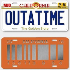 Back the future delorean - the,