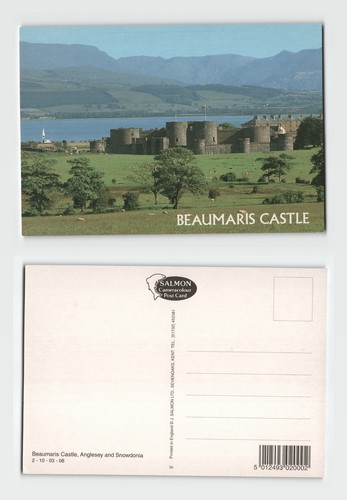 Postcard beaumaris castle - postcard,
