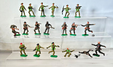 TIMPO toy soldiers 1/32 scale BRITISH AMERICAN GI & AUSTRALIAN job lot