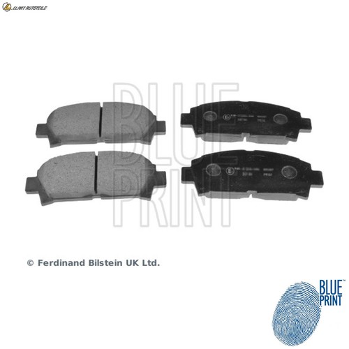 Brake pad set disc - set,