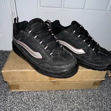 Women’s/Girl’s Black Lace-up Skater Style Trainers UK Size 5