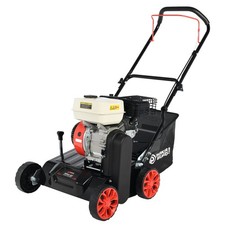 Petrol Lawn Scarifier Aerator with Adjustable Height