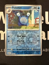 Pokemon - Poliwhirl 061/165 - Scarlet & Violet 151 - Reverse Holo - Near Mint