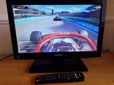 Toshiba tv 19BL502B 19" scart hdmi with remote control, freeview tested working 