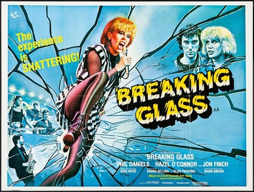 Breaking glass original film - glass,