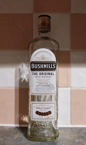 Empty bushmills irish - empty,