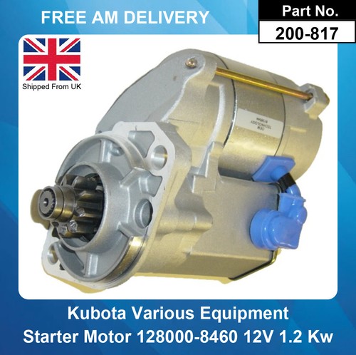 Starter motor for kubota d1402 - motor,