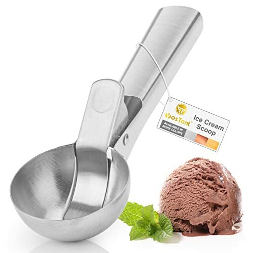 Stainless steel ice cream - steel,