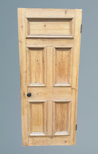 Antique pine internal door - internal,