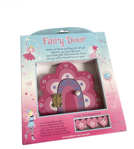 Wooden fairy door - in, box
