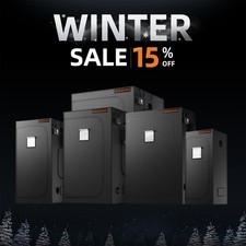 Spider Farmer Hydroponics Grow Tent Mylar 1680D Oxford Indoor Garden Dark Room 