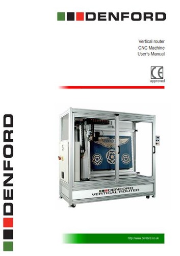 Denford vertical router cnc - router,