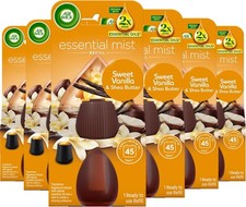 Air Wick Mist Refill - Sweet Vanilla & Shea Butter - 20ml 6 Pack