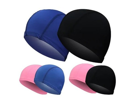 Silicone swimming cap with ear - swimming,