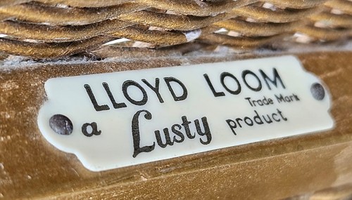Vintage 1950 lloyd loom - 1950's,