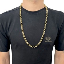 Mens 9ct Gold XP 10mm Chunky