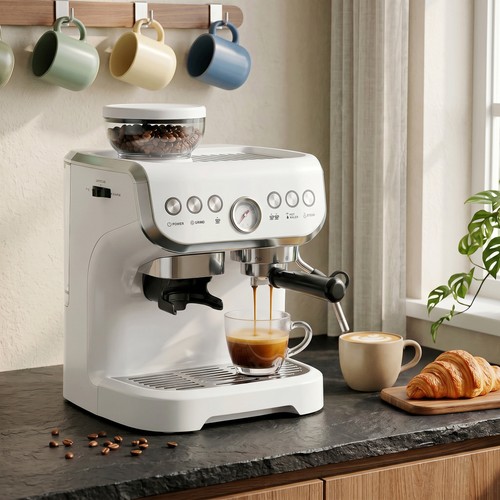 Espresso machine bean grinder - espresso, machine,