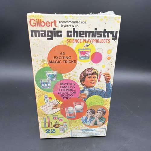 Gilbert magic chemistry set - gilbert,