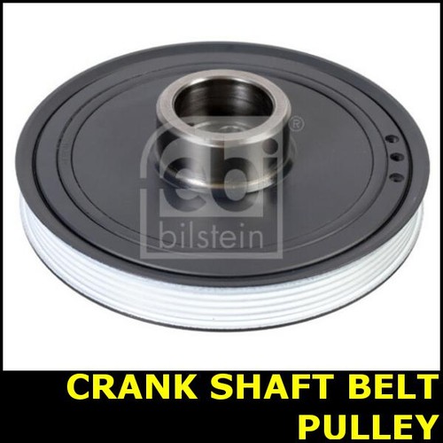Crankshaft belt pulley - pulley, fits