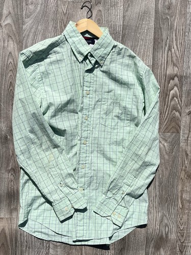 Tommy hilfiger green shirt - tommy,