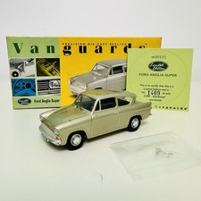 Vanguards 1:43 Scale Ford Anglia Super Car Model In Venetian Gold VA00121