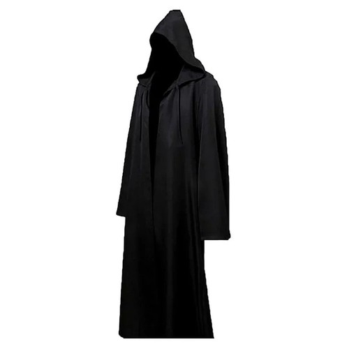 Halloween witch hooded black - halloween,
