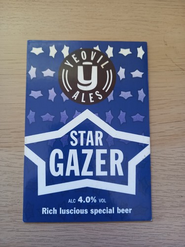 Yeovil ales stargazer - yeovil,