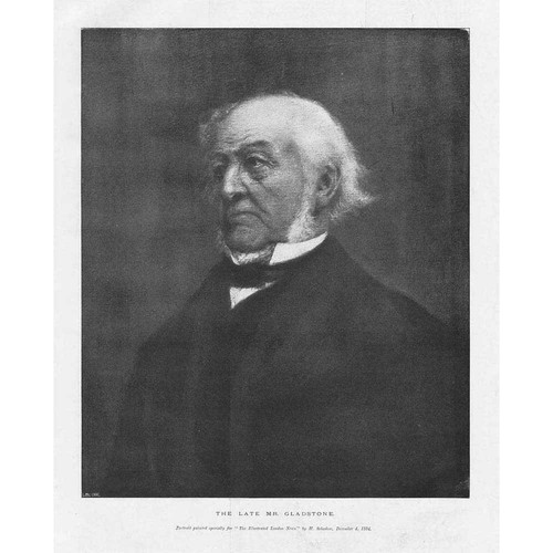 William gladstone antique - william,