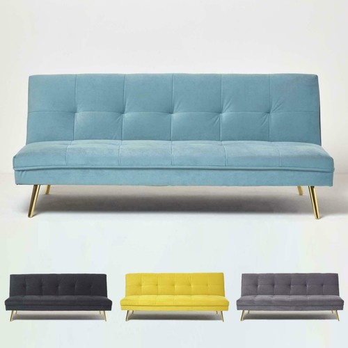 Velvet sofa bed - velvet,