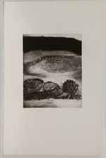 Evelyn Dufour, etching, autographed. and e.a. Ex., 1977