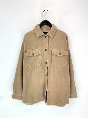 Zara corduroy shirt - corduroy,