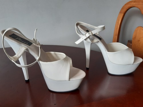 Pleaser white - pleaser,
