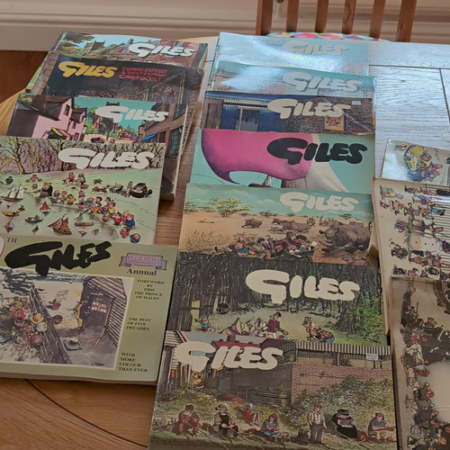Giles illustrated 50th - illustrated,
