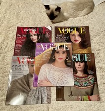 Lot of 5 Vogue Knitting (2018