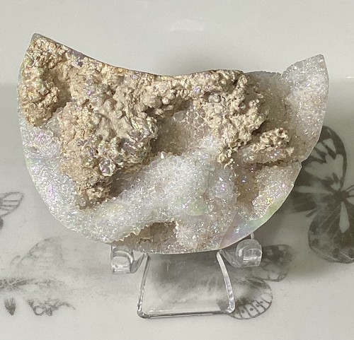 Crystal aura sphalerite moon - crystal,
