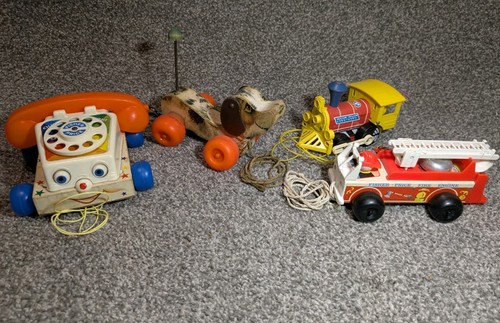Vintage fisher price pull - fisher,