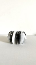 Funky Chunky Black Grey White