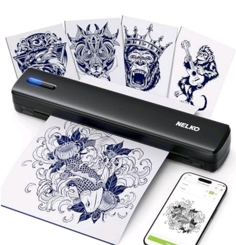 Wireless tattoo stencil - tattoo,