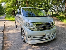 2008 NISSAN ELGRAND AUTECH RIDER IN RARE METALIC SILVER ONLY 59,000 MILES