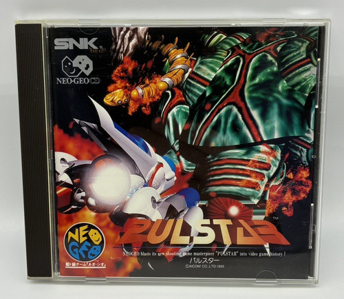 Pulstar neogeo ncd snk - pulstar, cd