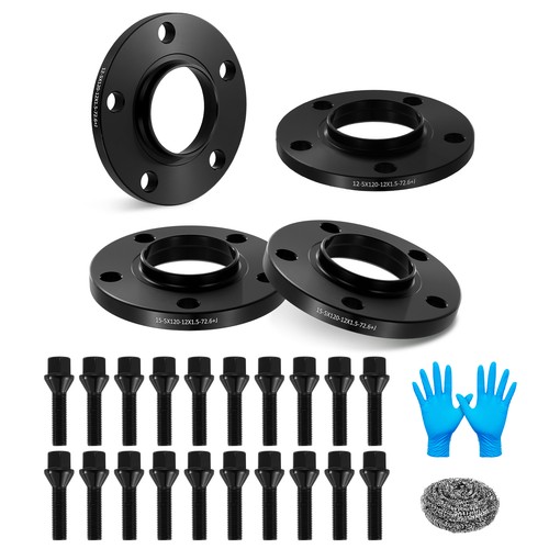 2x15mm 2x12mm wheel - 2x12mm, spacers