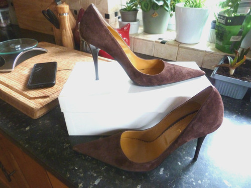 Daniel chocolate brown suede