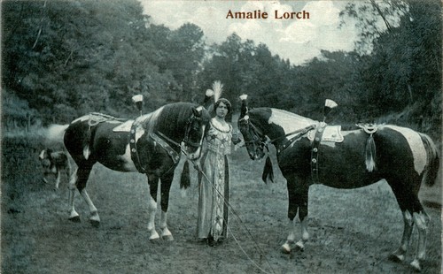 Postcard circus amalie lorch - circus,