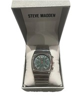 Steve Madden Men’s Silver
