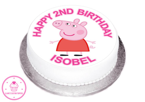Personalised peppa pig - personalised,