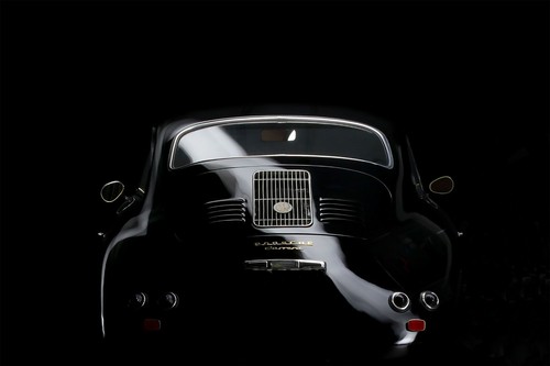 Classic porsche 356 - porsche, metal