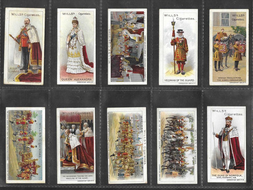 Wills set coronation series - ,