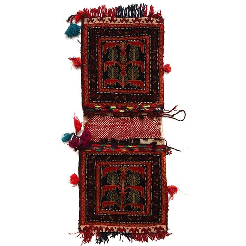 Handmade afghan saddle bag - handmade,